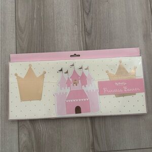Princess Banner - Pink and Gold